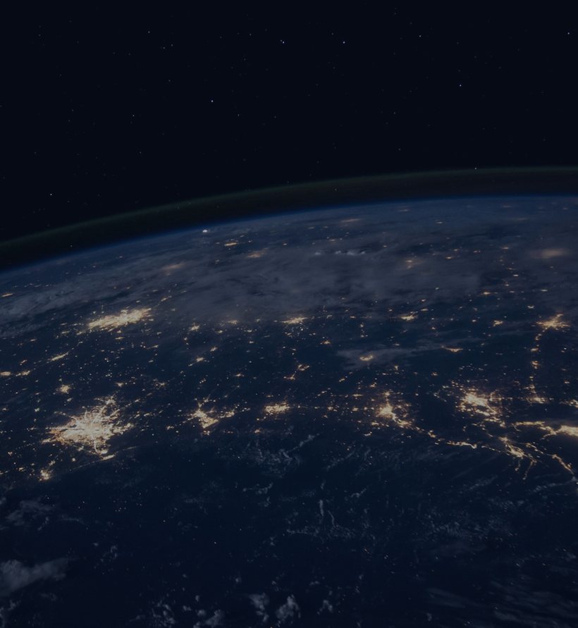 Global trade network connecting suppliers and buyers