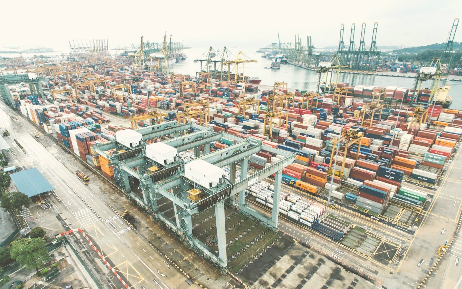 Global container port — Takshvi supply chain